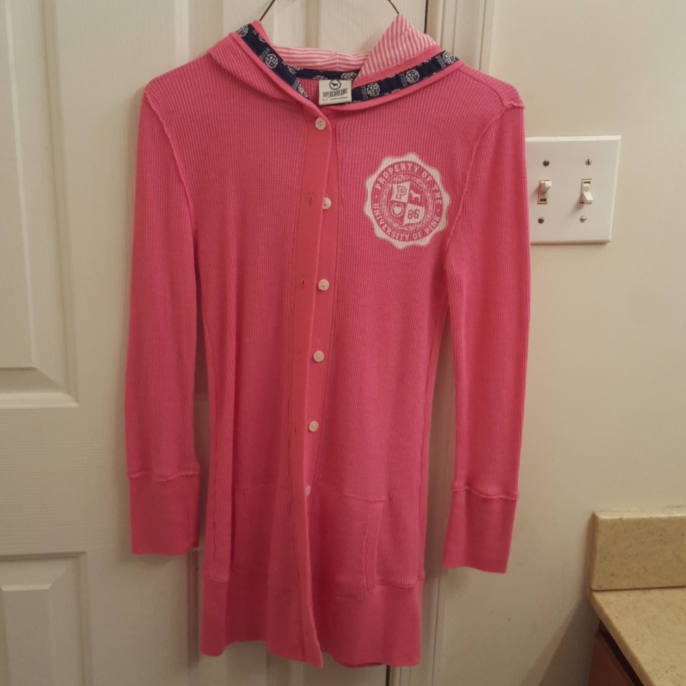 Victoria Secret Pink, Pink sweater with hood